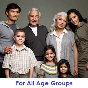 Suitable for all age groups