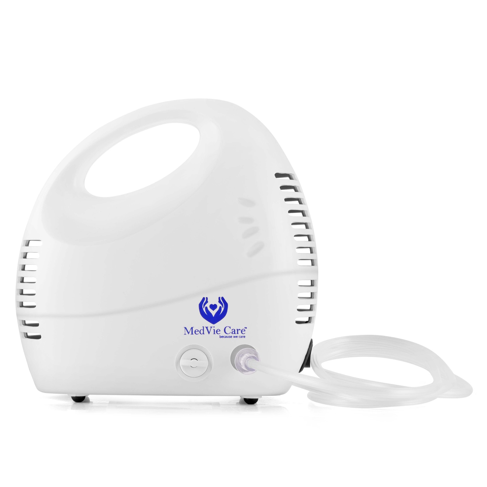 MC-NB03 nebulizer side view with tubing