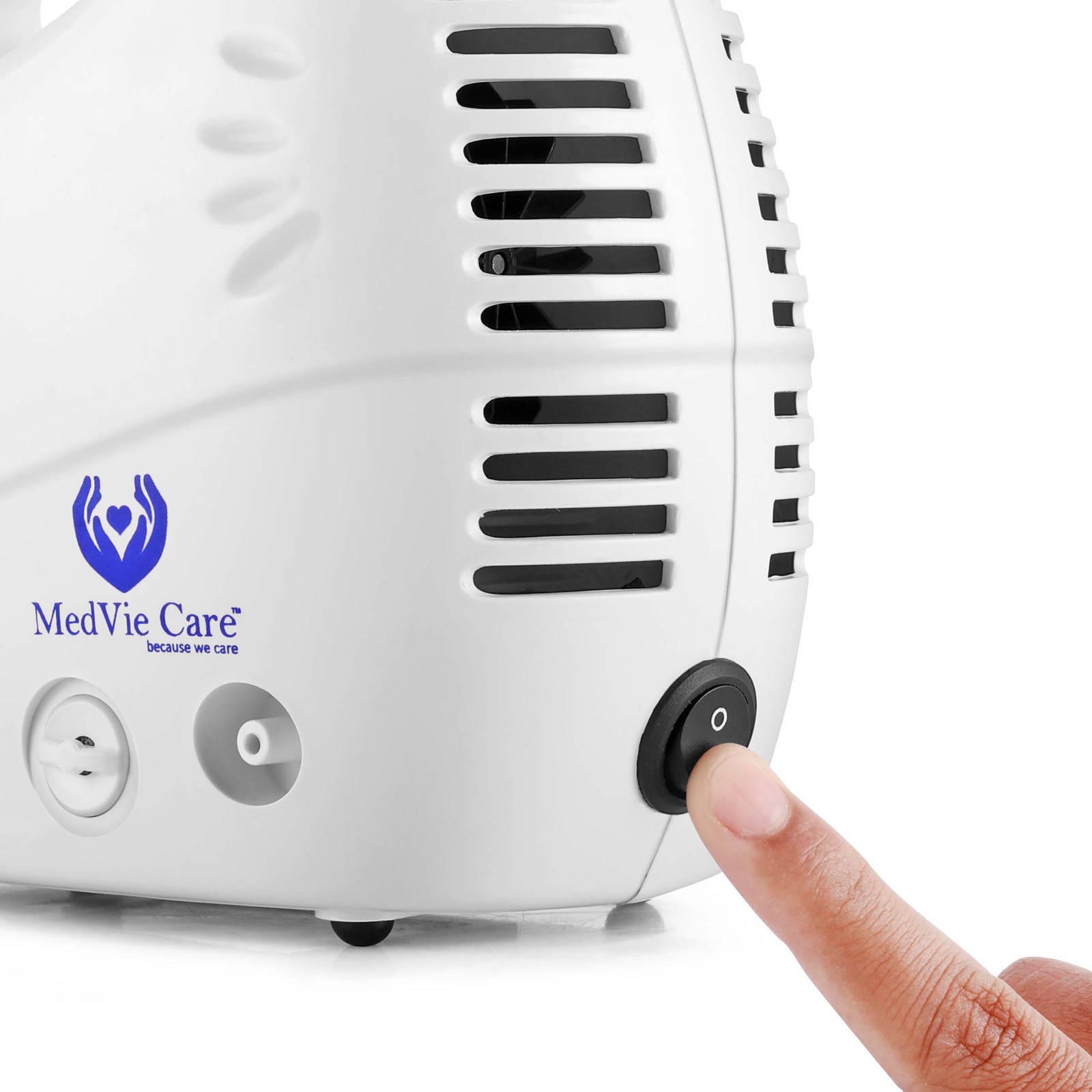 MC-NB03 nebulizer one-button operation close-up