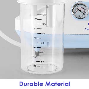 Suction machine feature highlight
